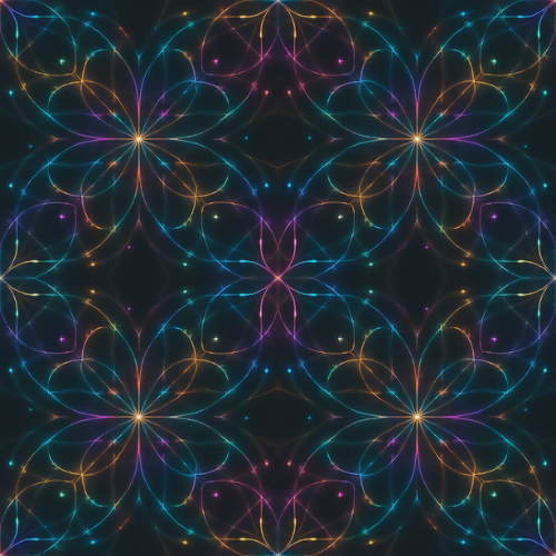 Sci-Fi Butterfly Garden Dimension Pattern - Digital File Digital My Custom Designs PDF PRINT - RGB