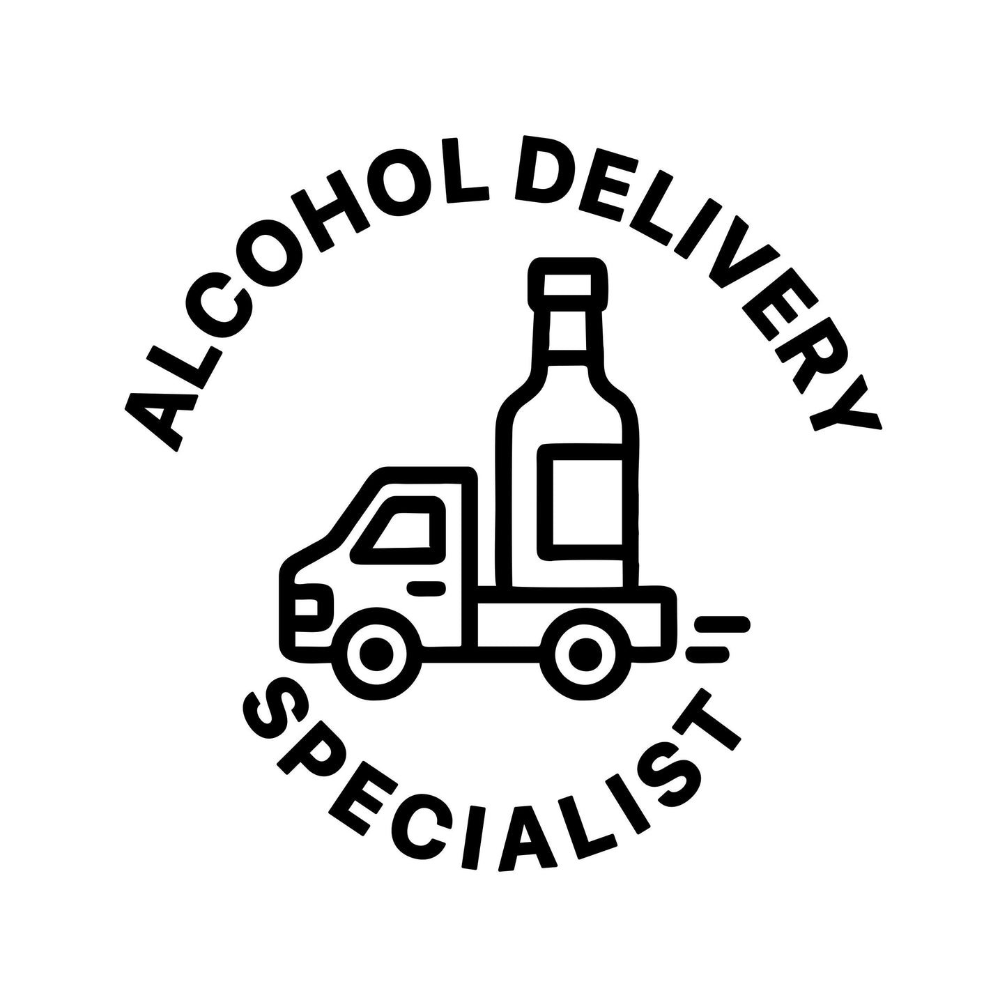 Alcohol Delivery Specialist - Digital File - XCS Friendly Tumbler My Custom Designs PNG