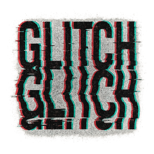 Pop Culture Fandom - Glitch trip - T Shirt Design - Digital File Digital My Custom Designs 300 DPI PNG