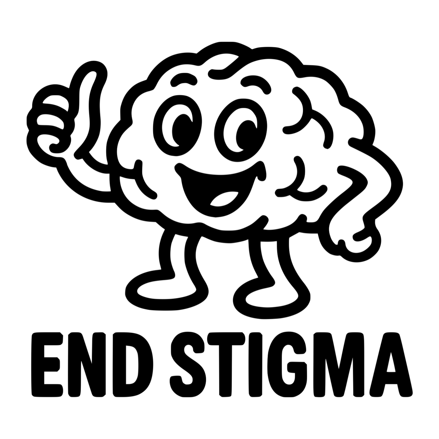 End Stigma - Digital File - XCS Friendly Digital My Custom Designs PNG