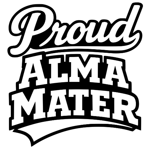 “Proud Alma Mater” Text - Digital File - XCS Friendly Digital My Custom Designs PDF
