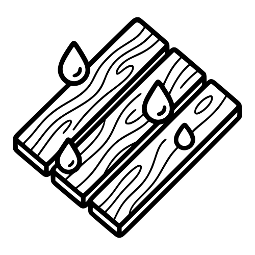 Teak Wood Deck with Water Droplets - Digital File - XCS Friendly Digital My Custom Designs PDF