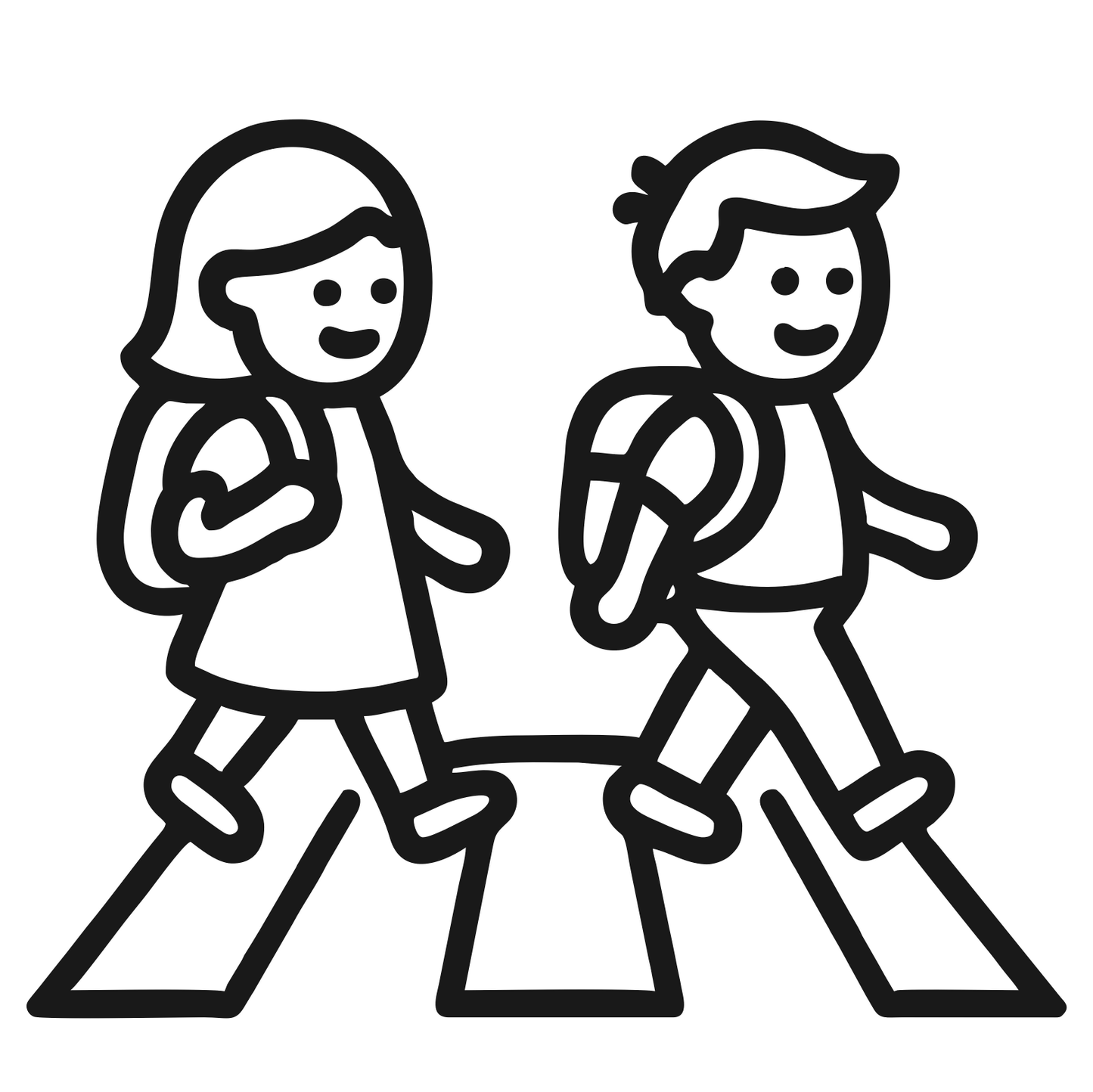 Crosswalk With Kids - Digital File - XCS Friendly Tumbler My Custom Designs PNG