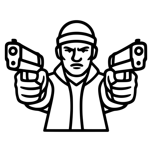 Gunner Dual Pistols - Digital File - XCS Friendly Digital My Custom Designs PDF