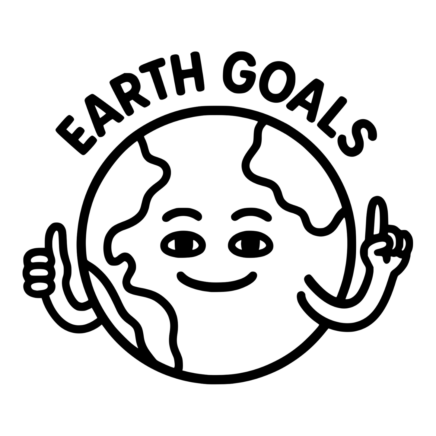 Earth Goals - Digital File - XCS Friendly Digital My Custom Designs PNG