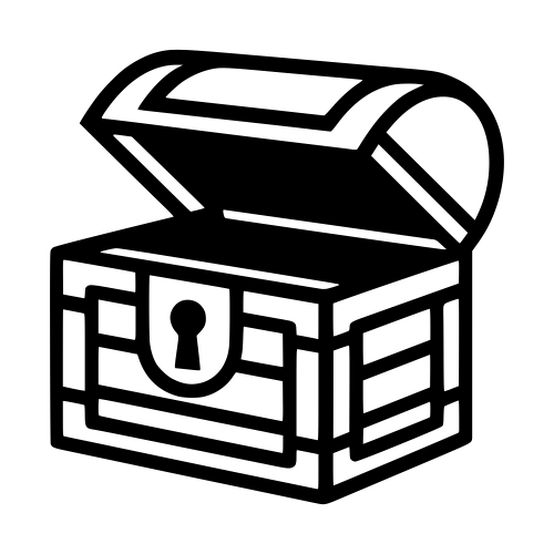 Treasure Chest - Digital File - XCS Friendly Digital My Custom Designs PDF