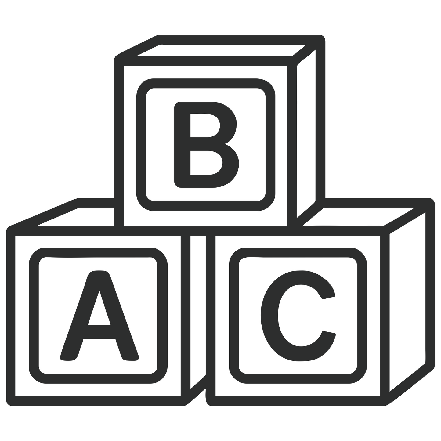 Baby Blocks - Digital File - XCS Friendly Tumbler My Custom Designs PNG