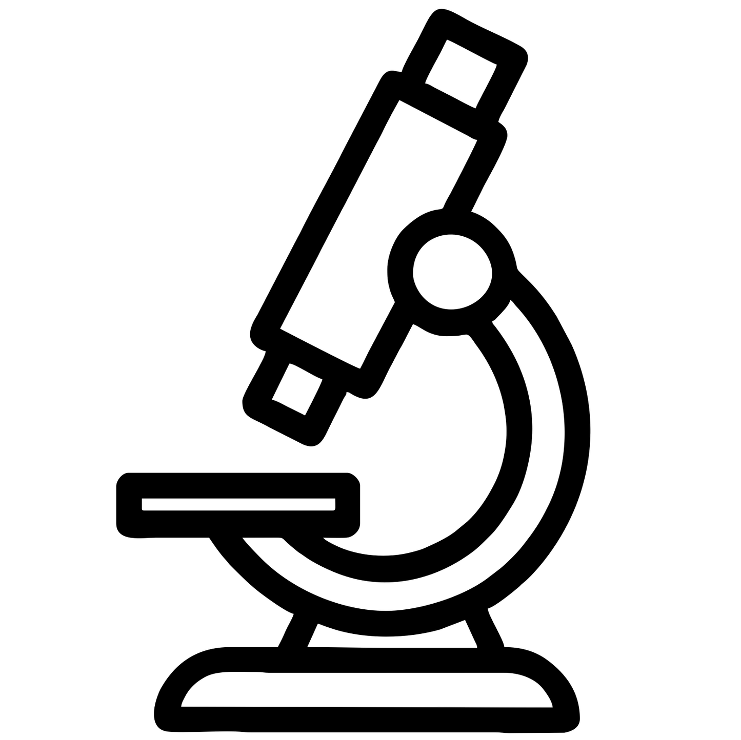 Microscope Sketch - Digital File - XCS Friendly Tumbler My Custom Designs PNG