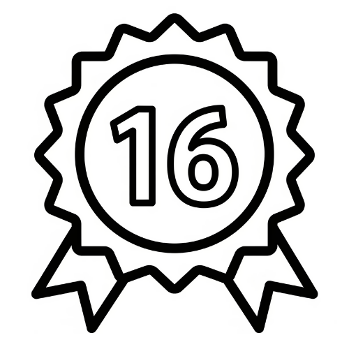 Birthday Badge Outline - Digital File - XCS Friendly Tumbler My Custom Designs PDF