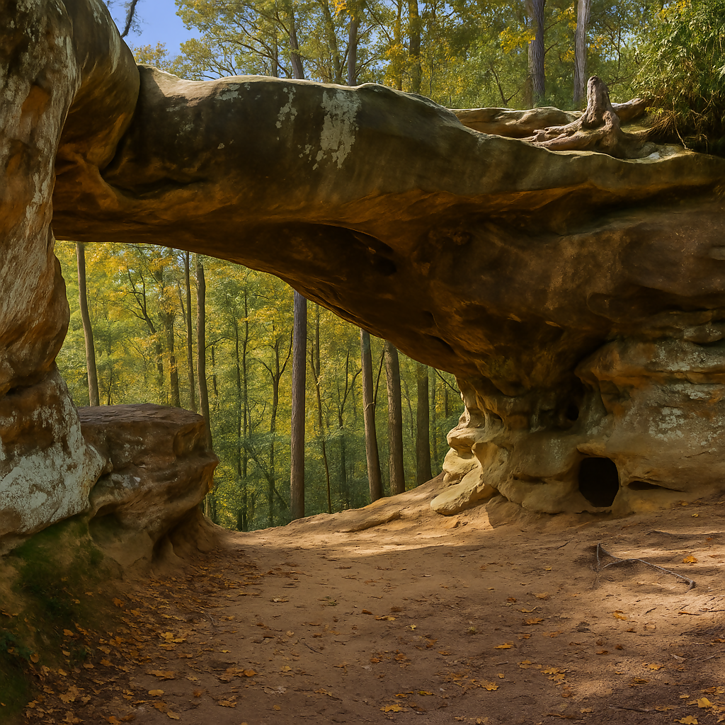 Princess Arch - Red River Gorge Geological Area - Kentucky United States - Rendered - Digital File Digital My Custom Designs PDF