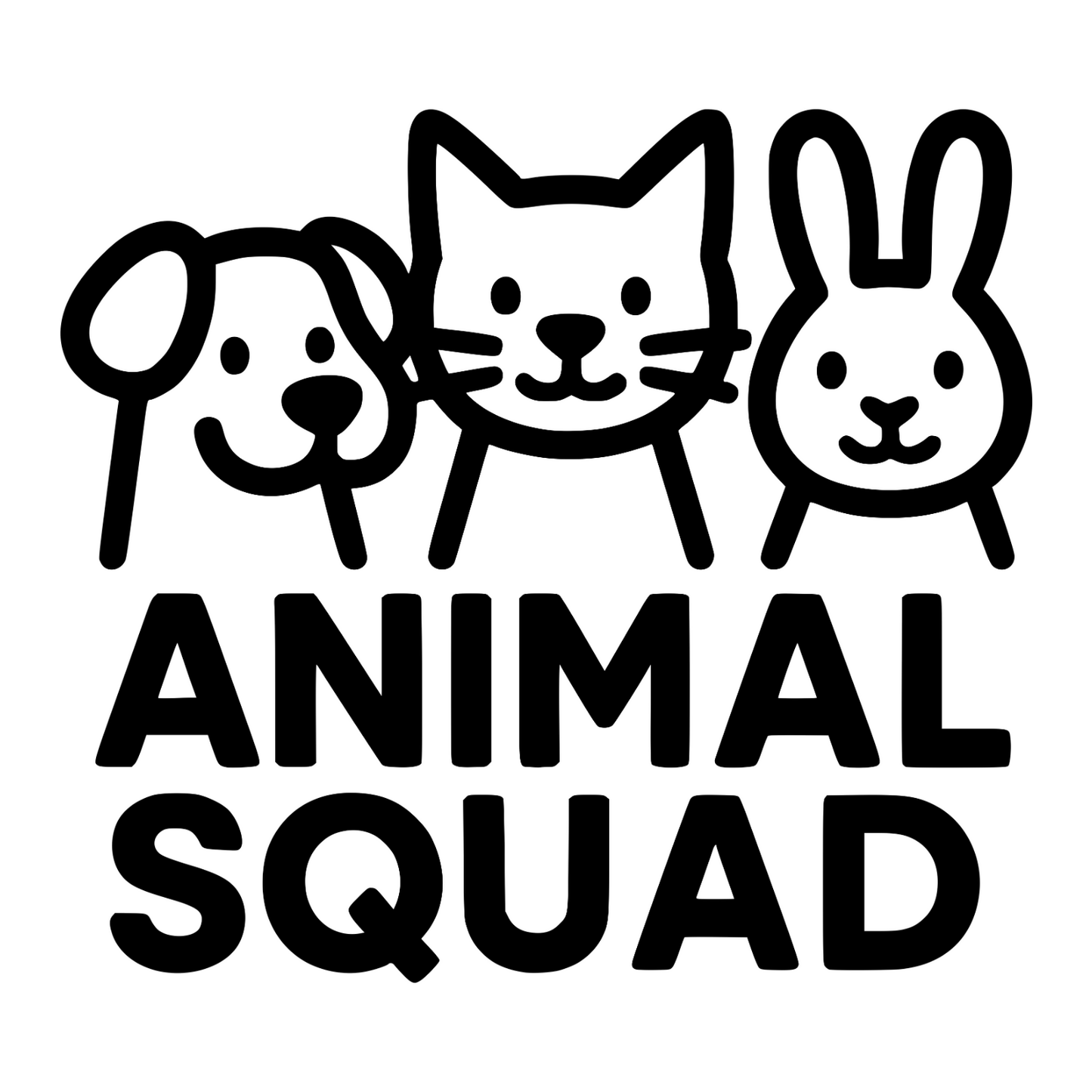 Animal Squad - Digital File - XCS Friendly Digital My Custom Designs PNG