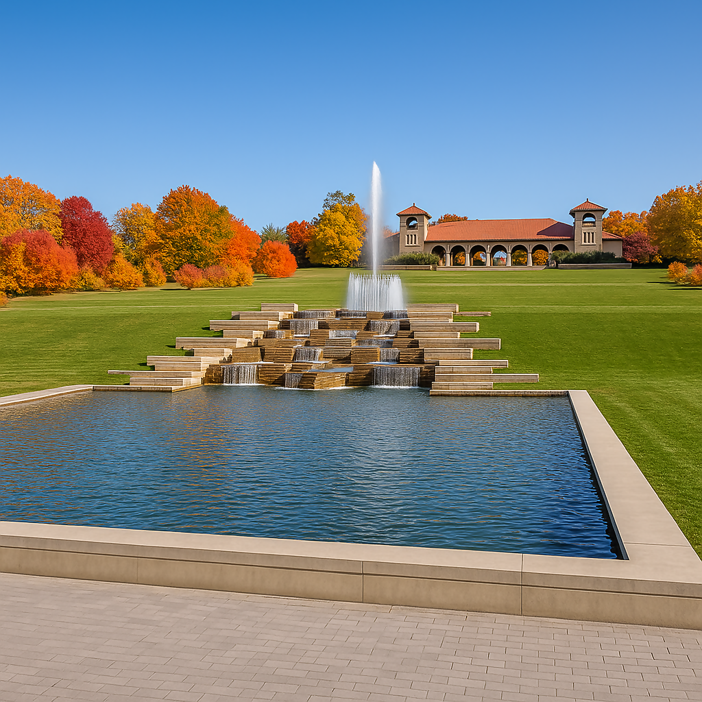 Kerth Fountain - Forest Park (St. Louis) - Missouri United States - Rendered - Digital File Digital My Custom Designs PDF