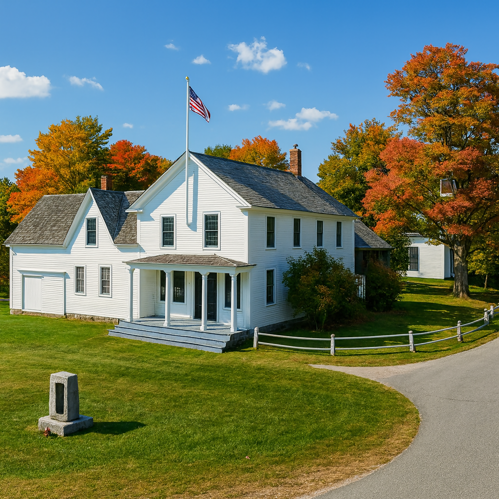 President Calvin Coolidge State Historic Site - Vermont United States - Rendered - Digital File Digital My Custom Designs PDF