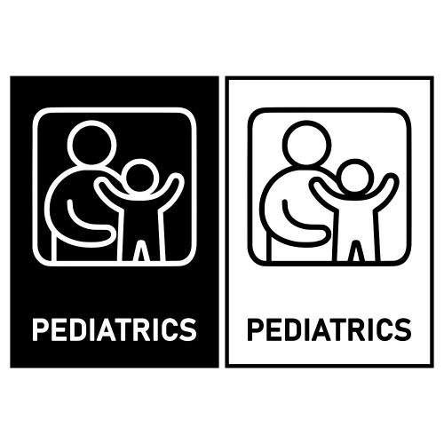 Pediatrics Sign - Digital File - XCS Friendly Digital My Custom Designs PDF