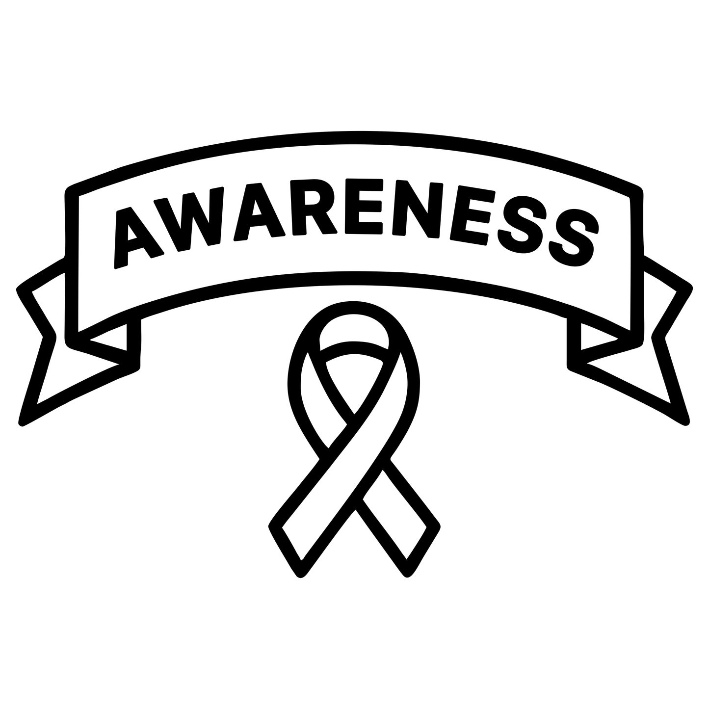 Awareness Event Banner- Digital File - XCS Friendly Digital My Custom Designs PNG