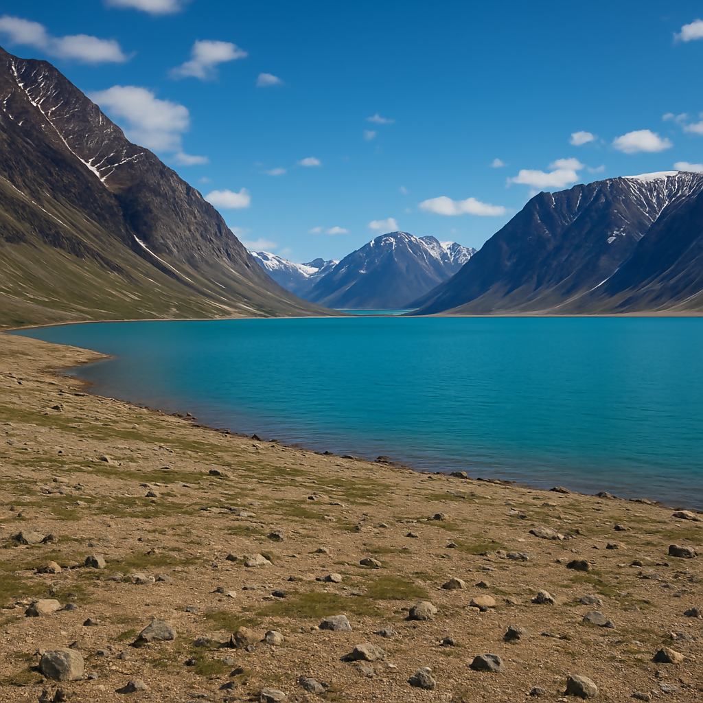 Summit Lake - Auyuittuq National Park - Nunavut Canada - Rendered - Digital File Digital My Custom Designs PDF