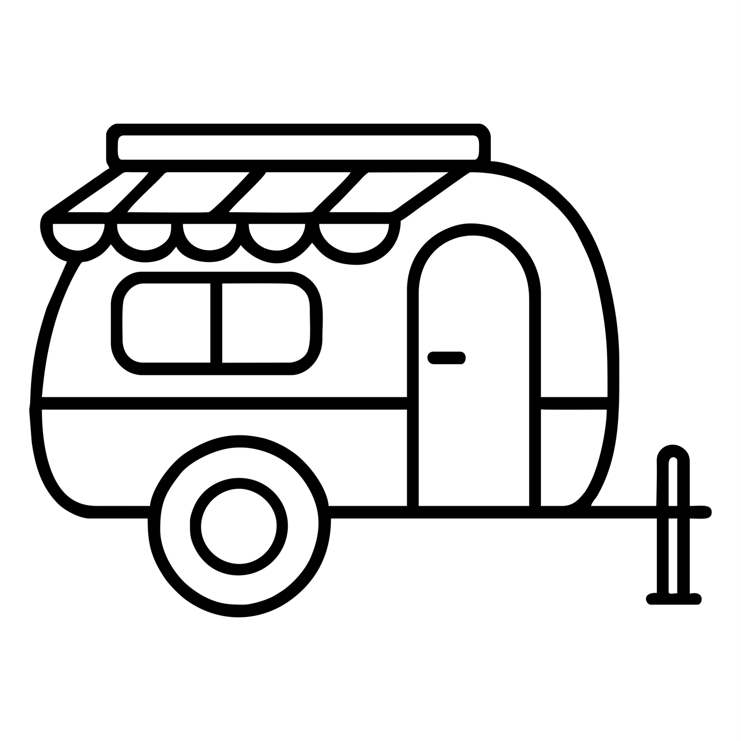 Camper Trailer Sketch - Digital File - XCS Friendly Digital My Custom Designs PNG
