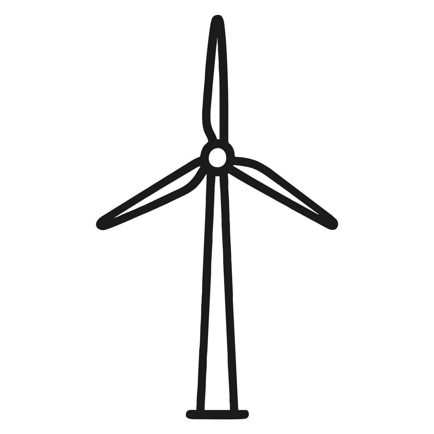 Wind Turbine Sketch - Digital File - XCS Friendly Digital My Custom Designs PNG