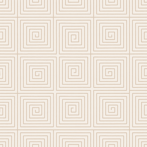 Minimal and Modern - Simple Concentric Square Labyrinth In Soft Neutrals - Pattern - Digital File Digital My Custom Designs PDF
