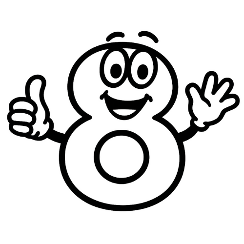 Funny Great Eight - Digital File - XCS Friendly Tumbler My Custom Designs PDF