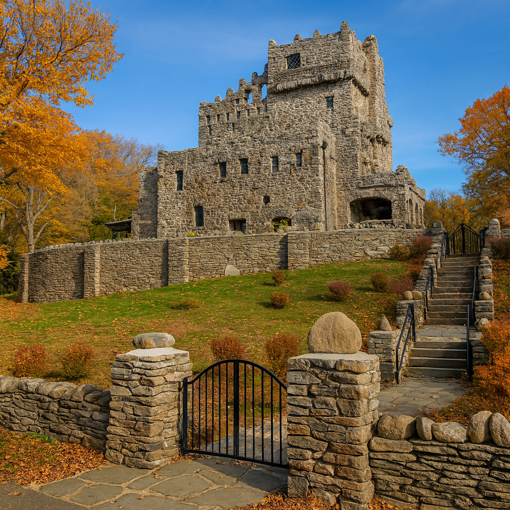 Gillette Castle - Gillette Castle State Park - Connecticut United States - Rendered - Digital File Digital My Custom Designs PDF