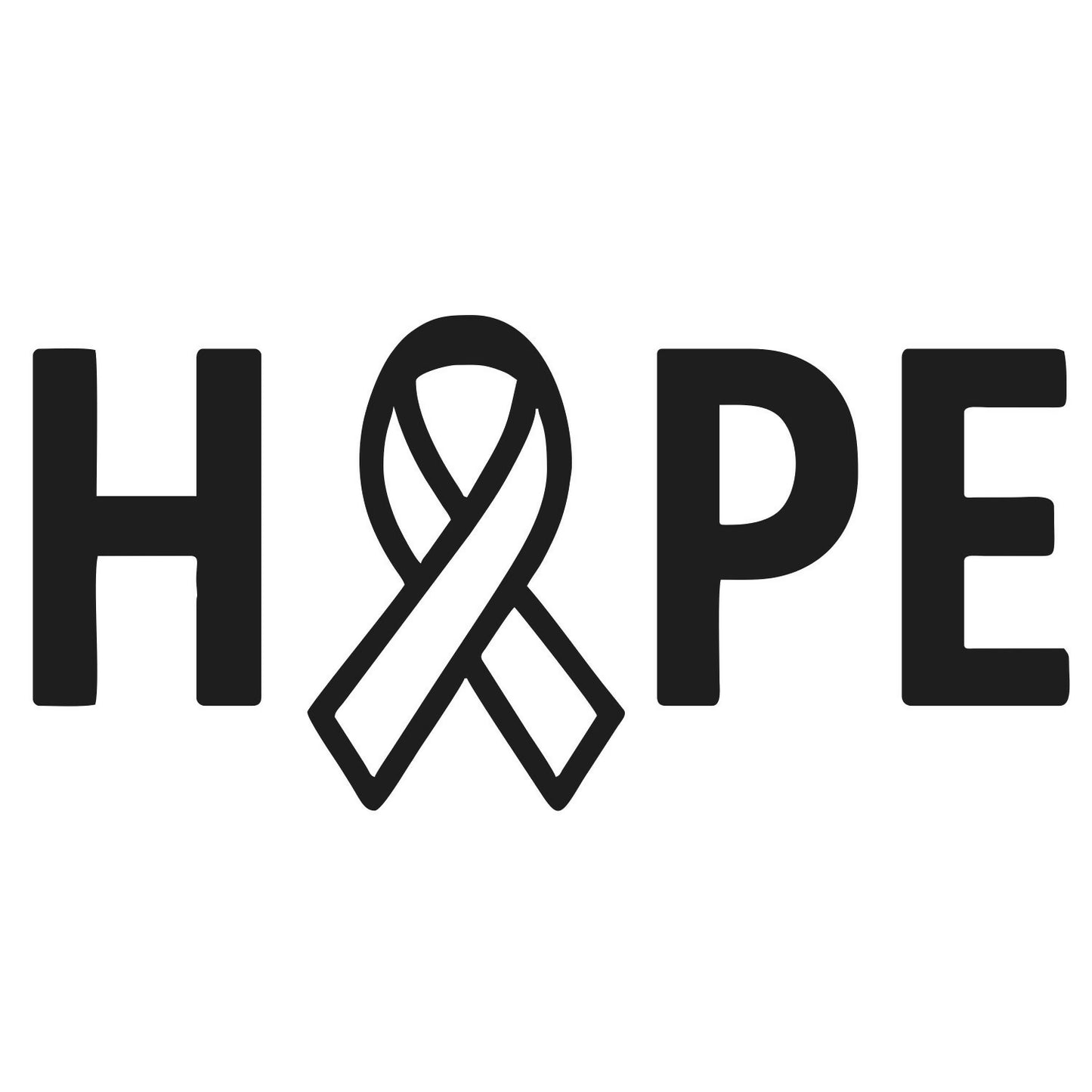 Hope Text Design - Digital File - XCS Friendly Digital My Custom Designs PNG