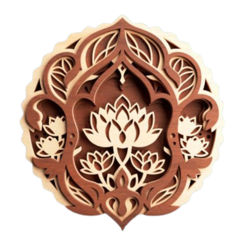 Layered Mandala Wall Art decoration My Custom Designs Beige