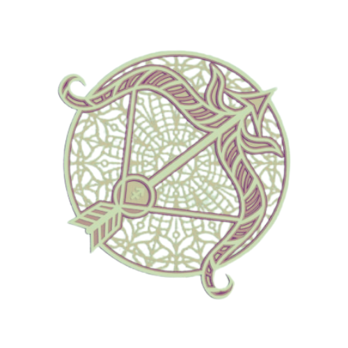 Layered Zodiac Wall Art Sagittarius decoration My Custom Designs sage 12"