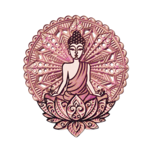 Layered Mandala Wall Décor decoration My Custom Designs Pink 12"