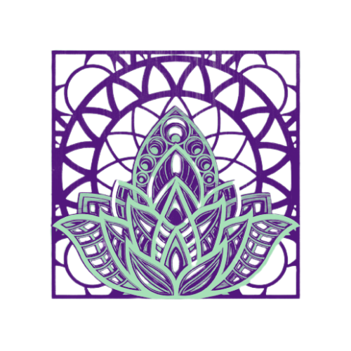 Layered Mandala Square Wall Décor decoration My Custom Designs Seafoam 12"