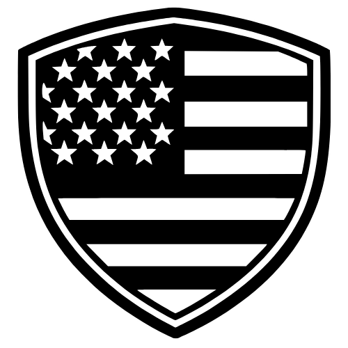 Flag Badge Outline - Digital File - XCS Friendly