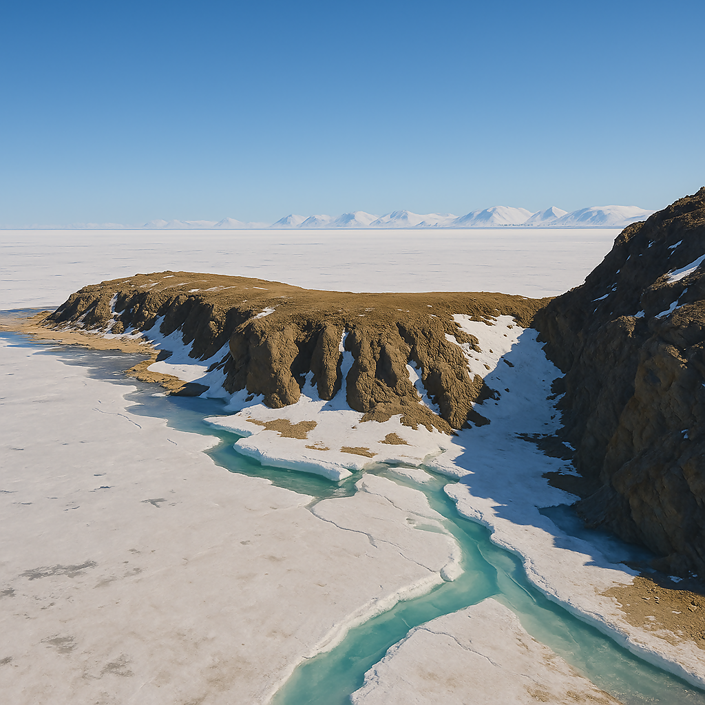 Sirmilik National Park - Bylot Island - Nunavut Canada - Rendered - Digital File Digital My Custom Designs PDF