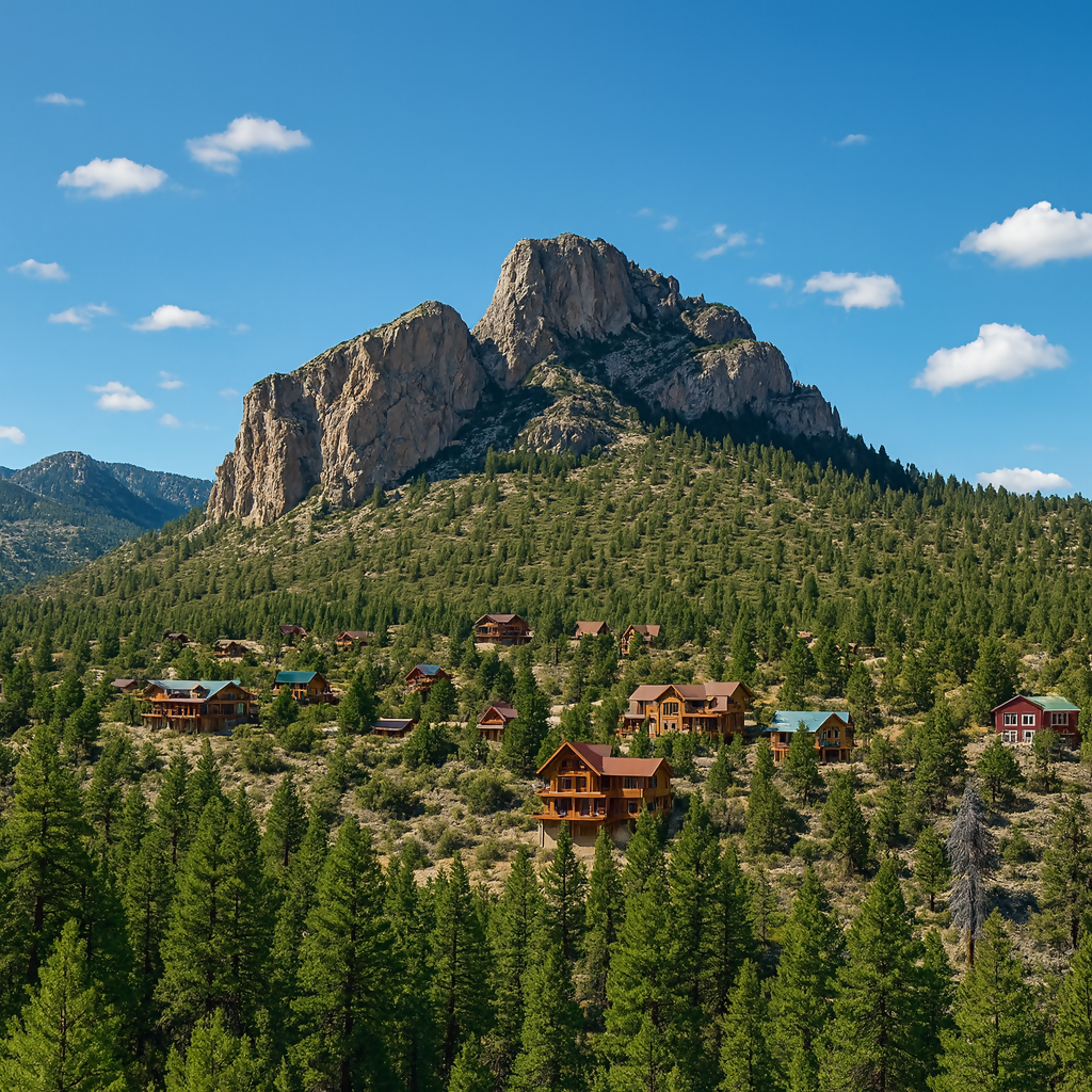 Mount Charleston - Nevada United States - Rendered - Digital File Digital My Custom Designs PDF