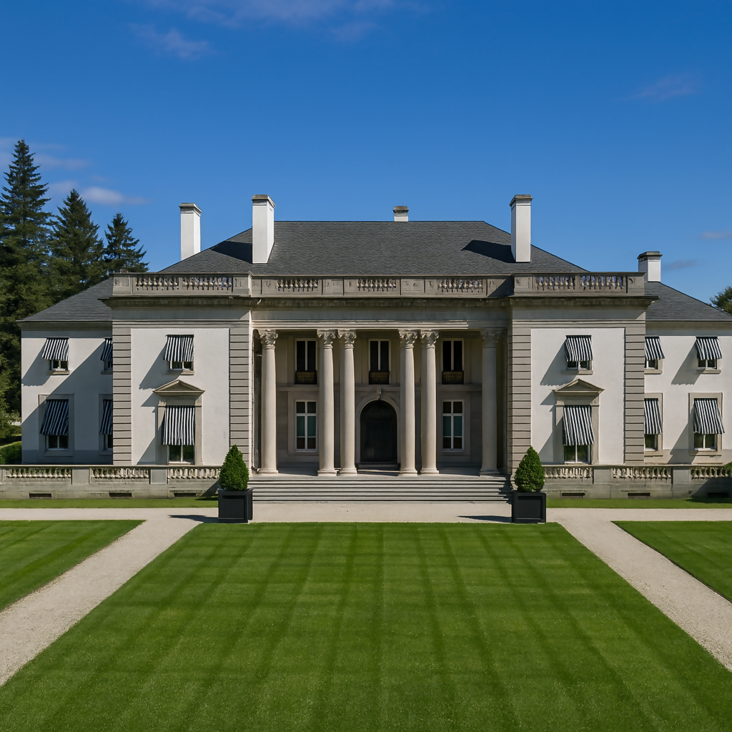 Nemours Mansion and Gardens - Nemours Estate - Delaware United States - Rendered - Digital File Digital My Custom Designs PDF