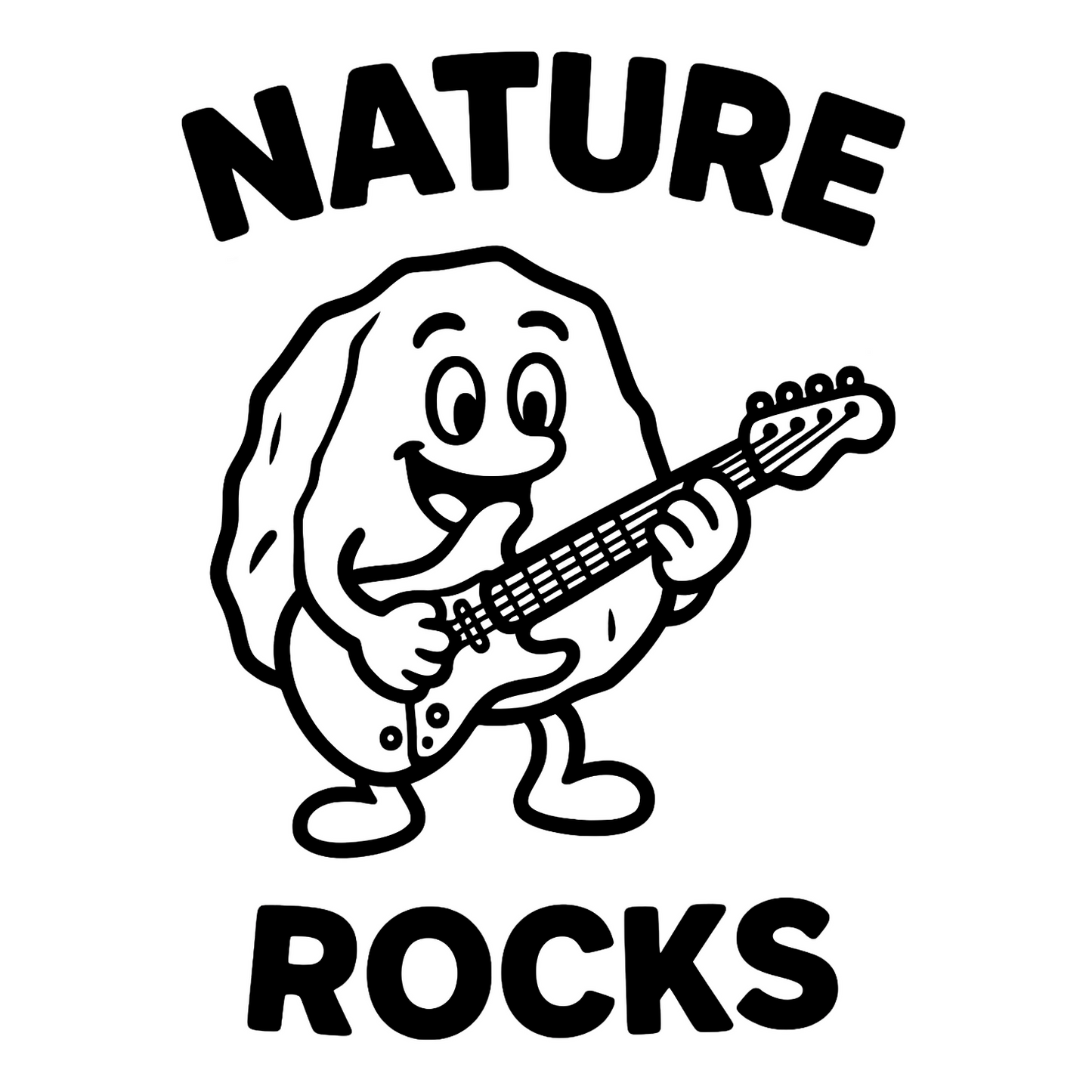 Funny Nature Rocks - Digital File - XCS Friendly Digital My Custom Designs PNG