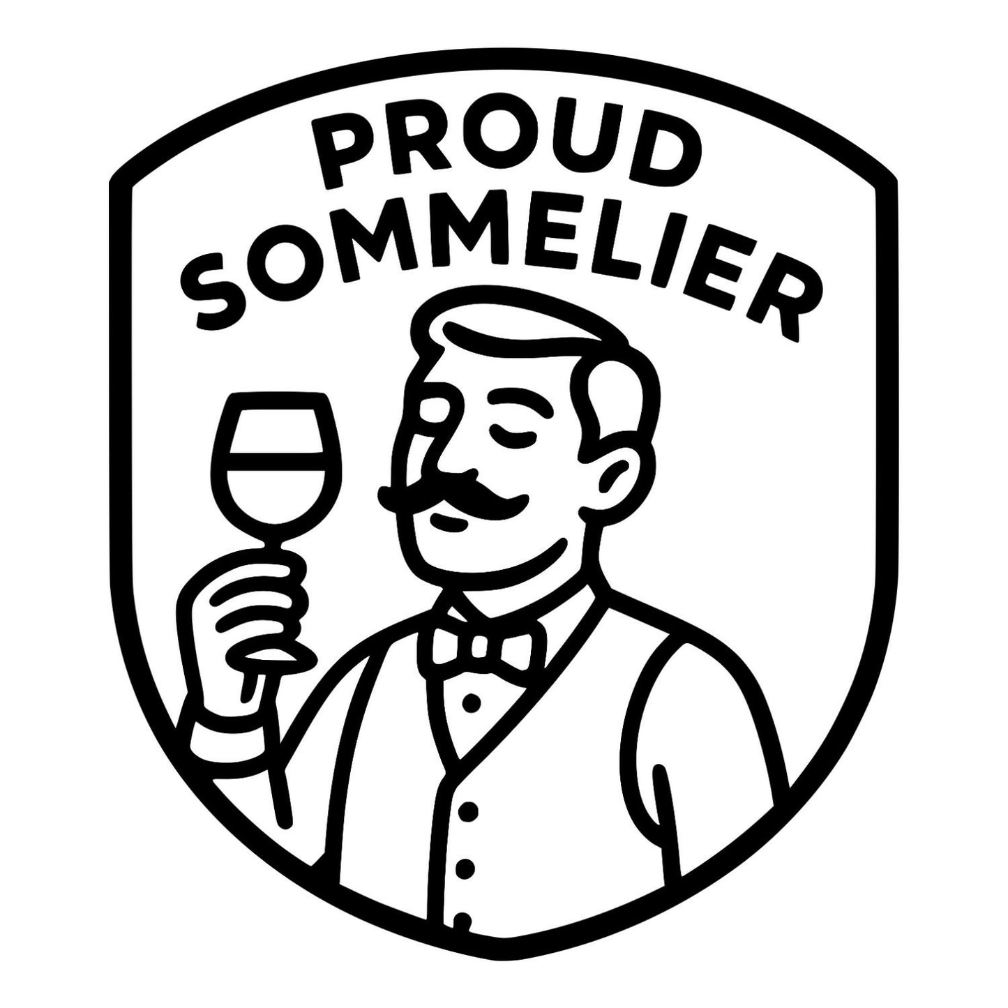Proud Sommelier - Digital File - XCS Friendly Tumbler My Custom Designs PNG