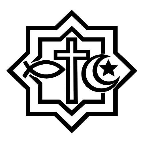 Faith Symbol Inside Geometric Shape - Vector Graphics - Digital File Digital My Custom Designs PDF