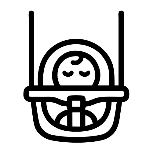 Baby Swing - Digital File - XCS Friendly Tumbler My Custom Designs PNG