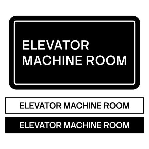 Elevator Machine Room - Digital File - XCS Friendly Digital My Custom Designs PDF
