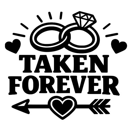 Taken Forever - Digital File - XCS Friendly Digital My Custom Designs PDF