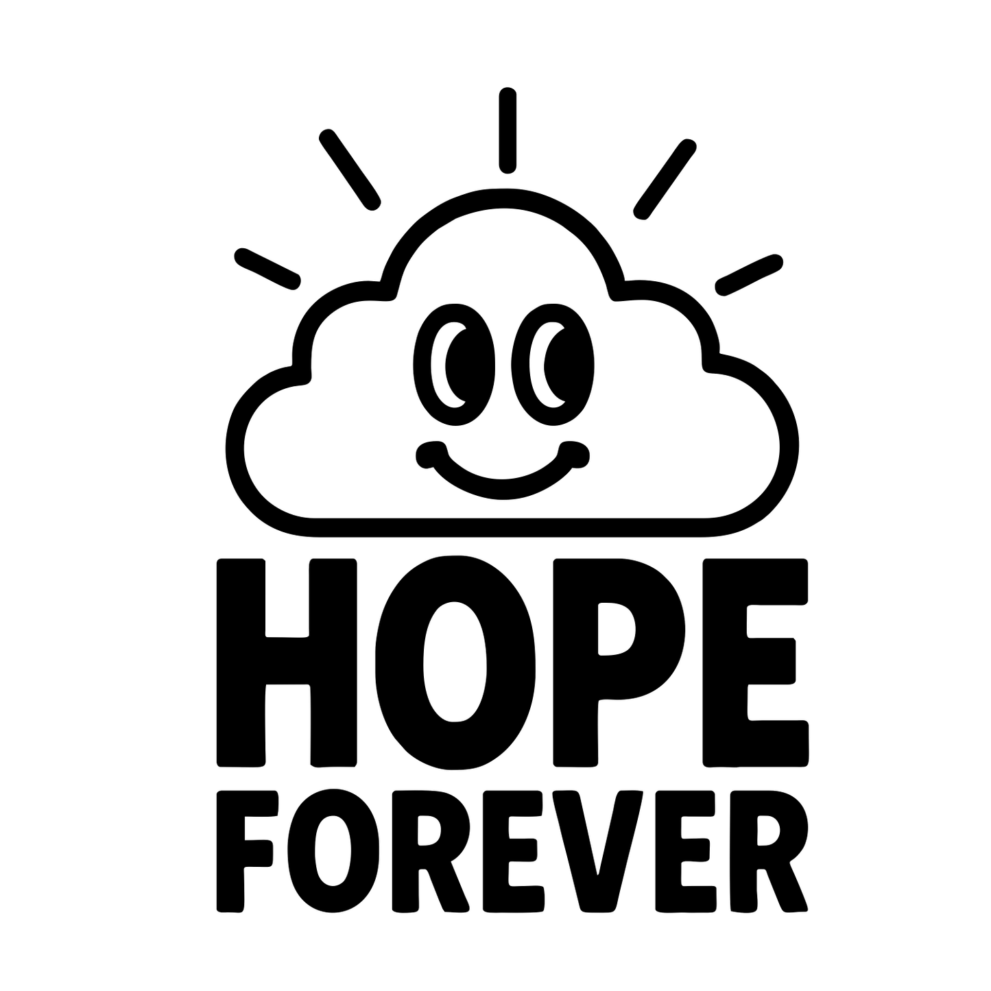 Hope Forever - Digital File - XCS Friendly Digital My Custom Designs PNG