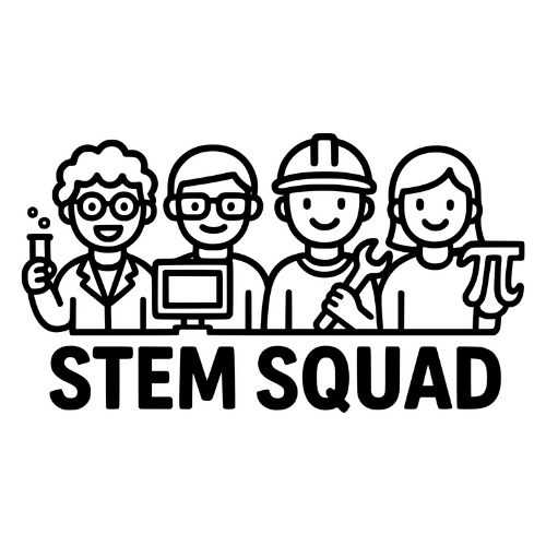Funny STEM Squad - Digital File - XCS Friendly Tumbler My Custom Designs PNG