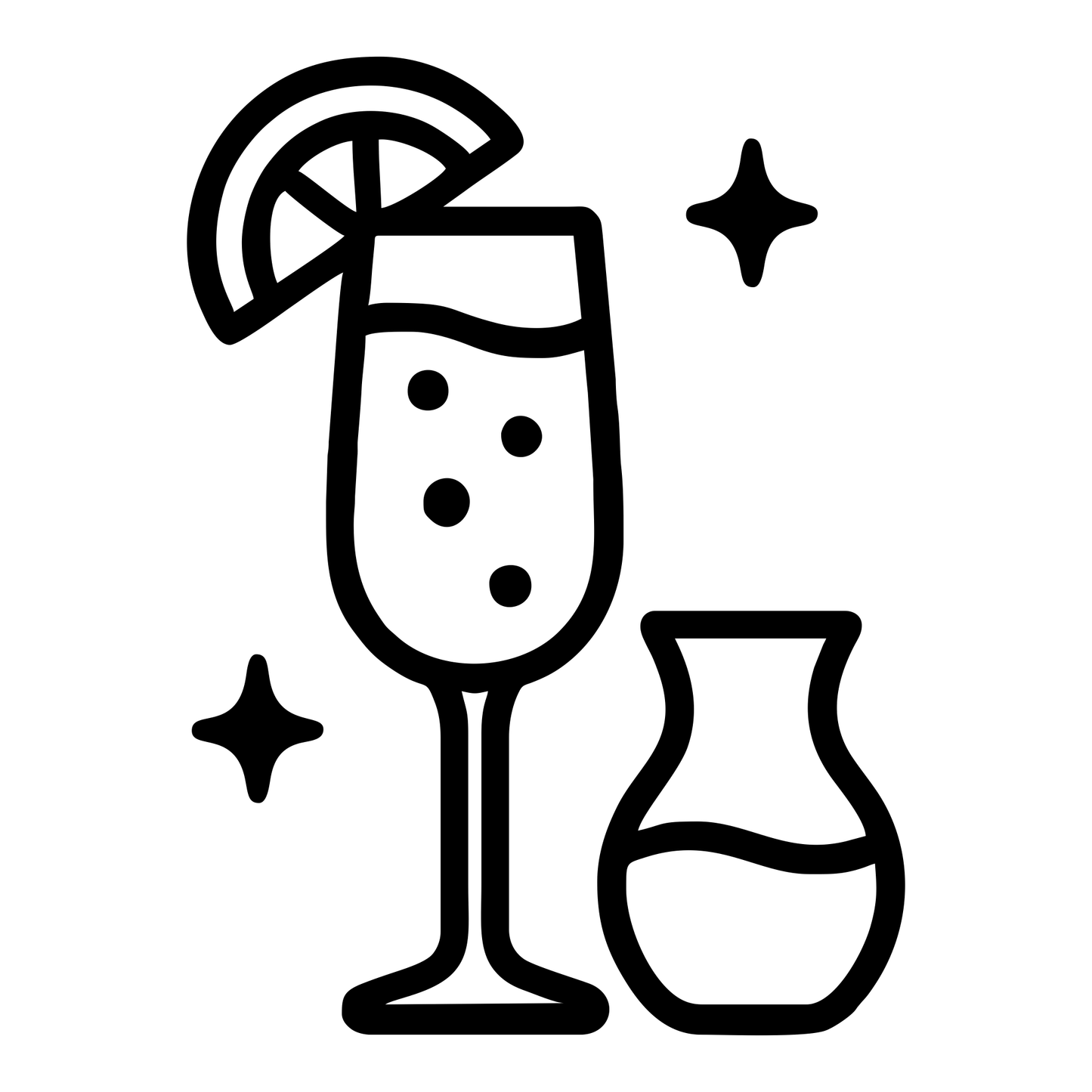 Mimosa Champagne Flute - Digital File - XCS Friendly Tumbler My Custom Designs PNG