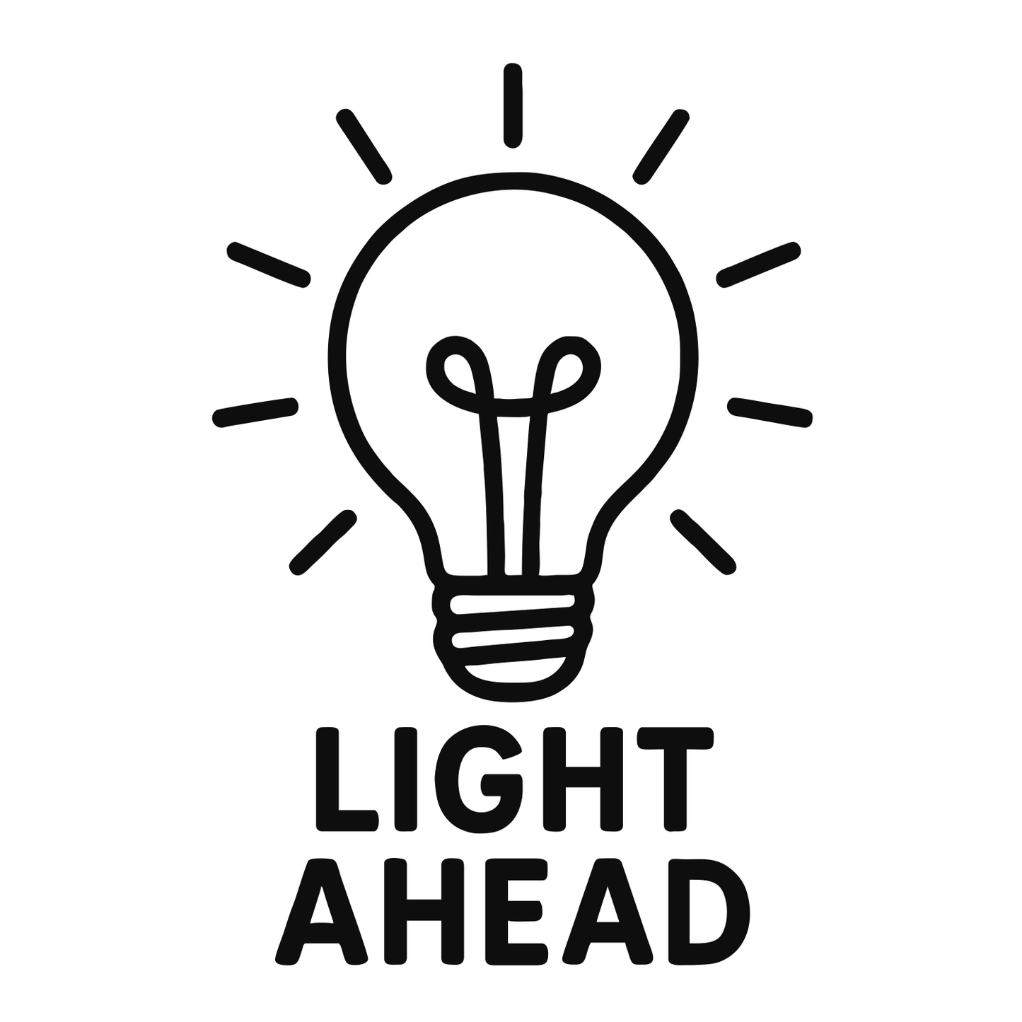 Light Ahead - Digital File - XCS Friendly Digital My Custom Designs PNG