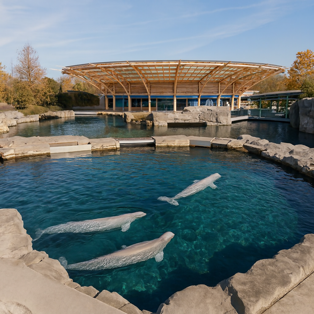 Mystic Aquarium - Connecticut United States - Rendered - Digital File Digital My Custom Designs PDF