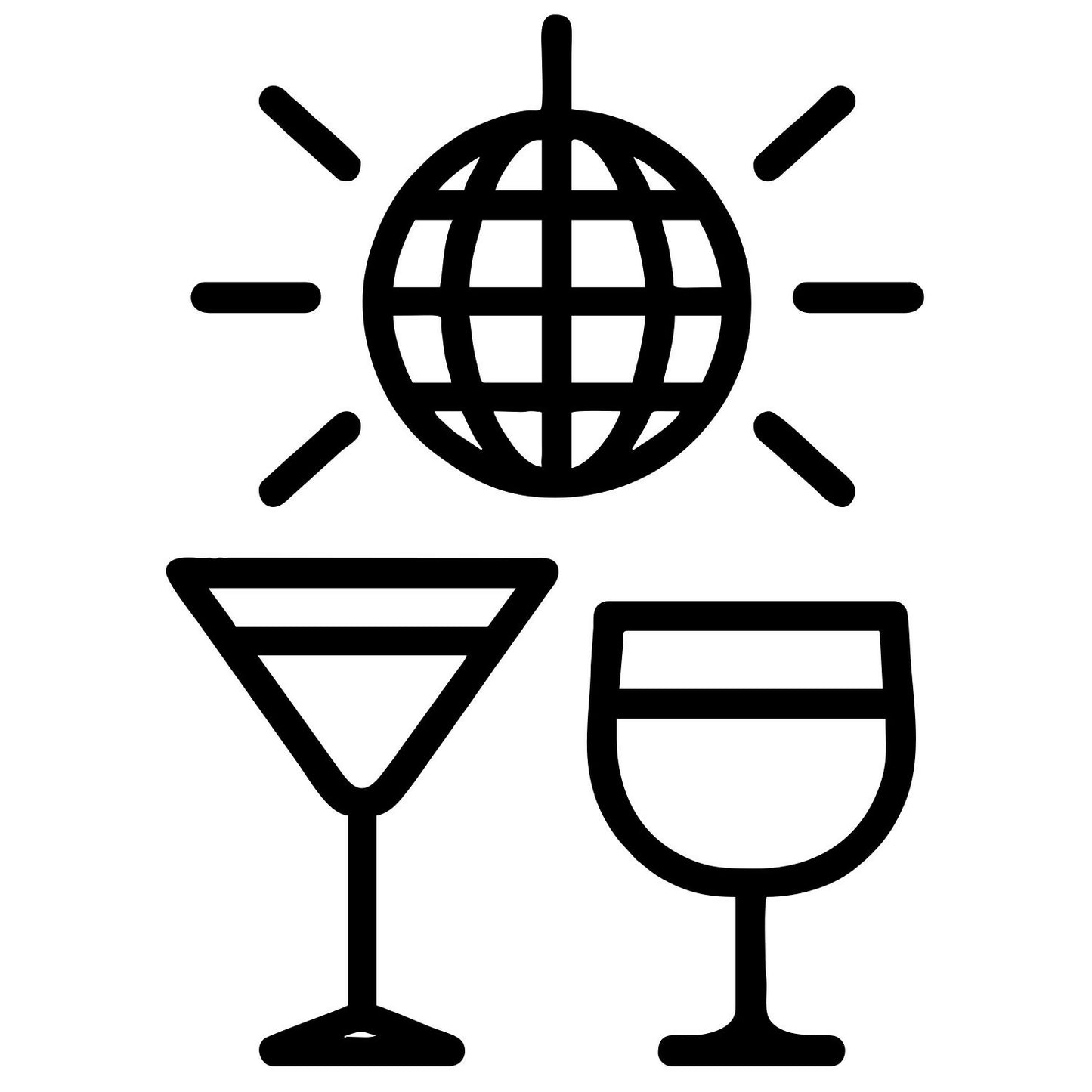 Strobe Light With Glasses - Digital File - XCS Friendly Tumbler My Custom Designs PNG