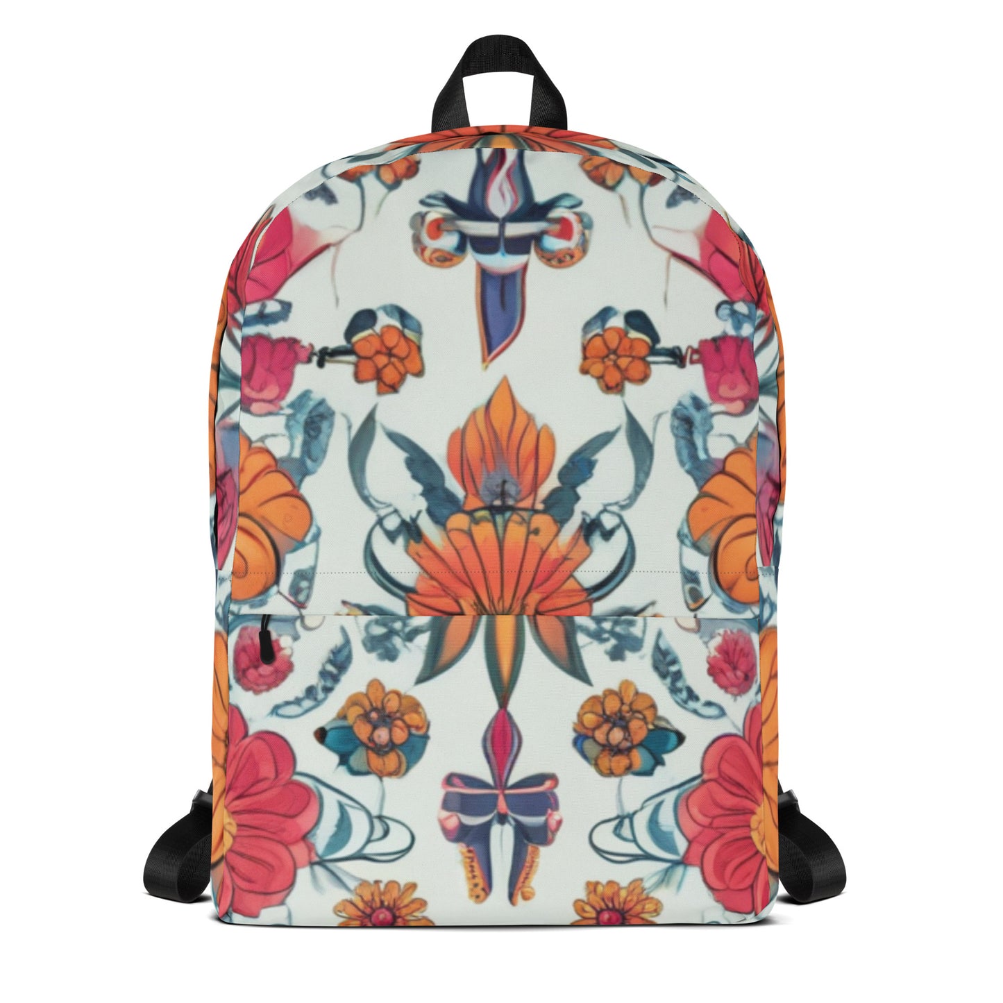 Summer Floral Custom Design Backpack My Custom Designs Default Title