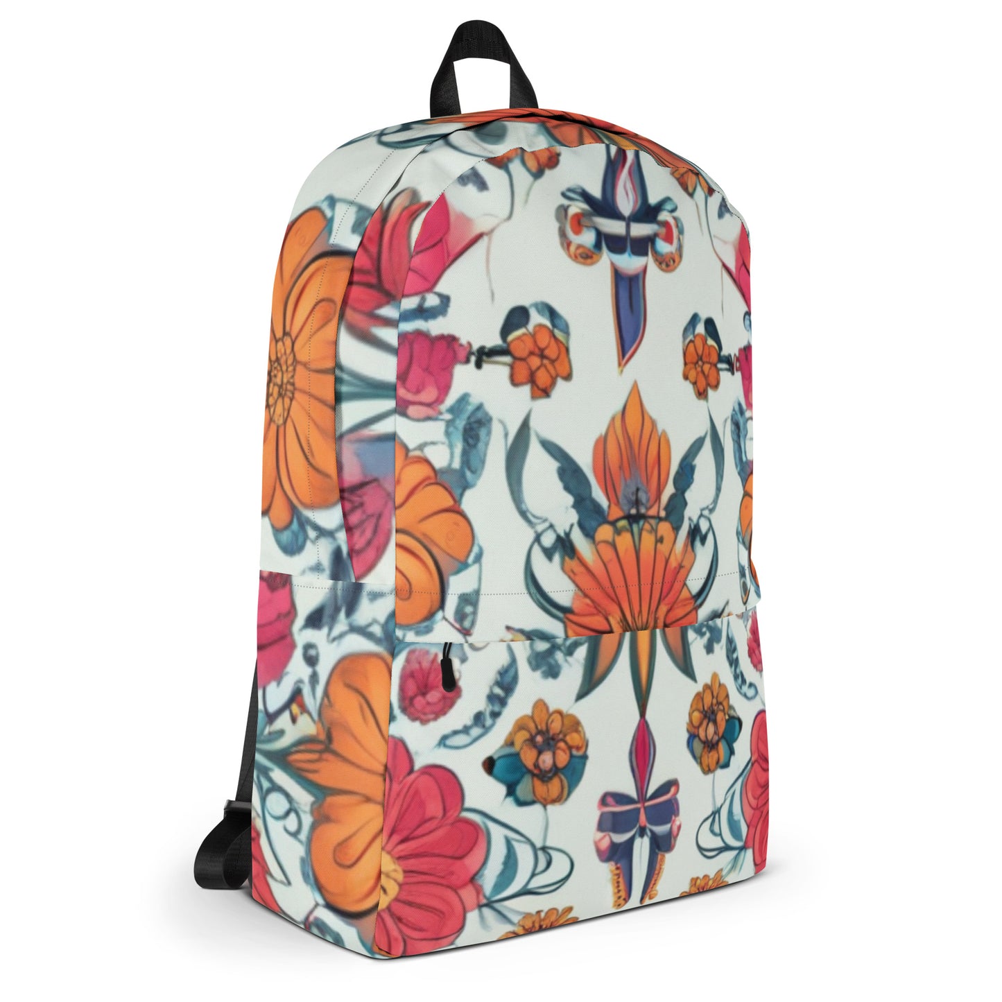 Summer Floral Custom Design Backpack My Custom Designs
