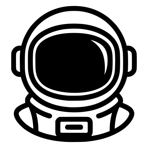 Astronaut Helmet Design - Digital File - XCS Friendly Digital My Custom Designs PDF