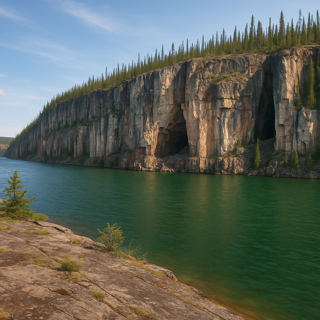 Great Slave Lake - Northwest Territories Canada - Rendered - Digital FIle Digital My Custom Designs PDF